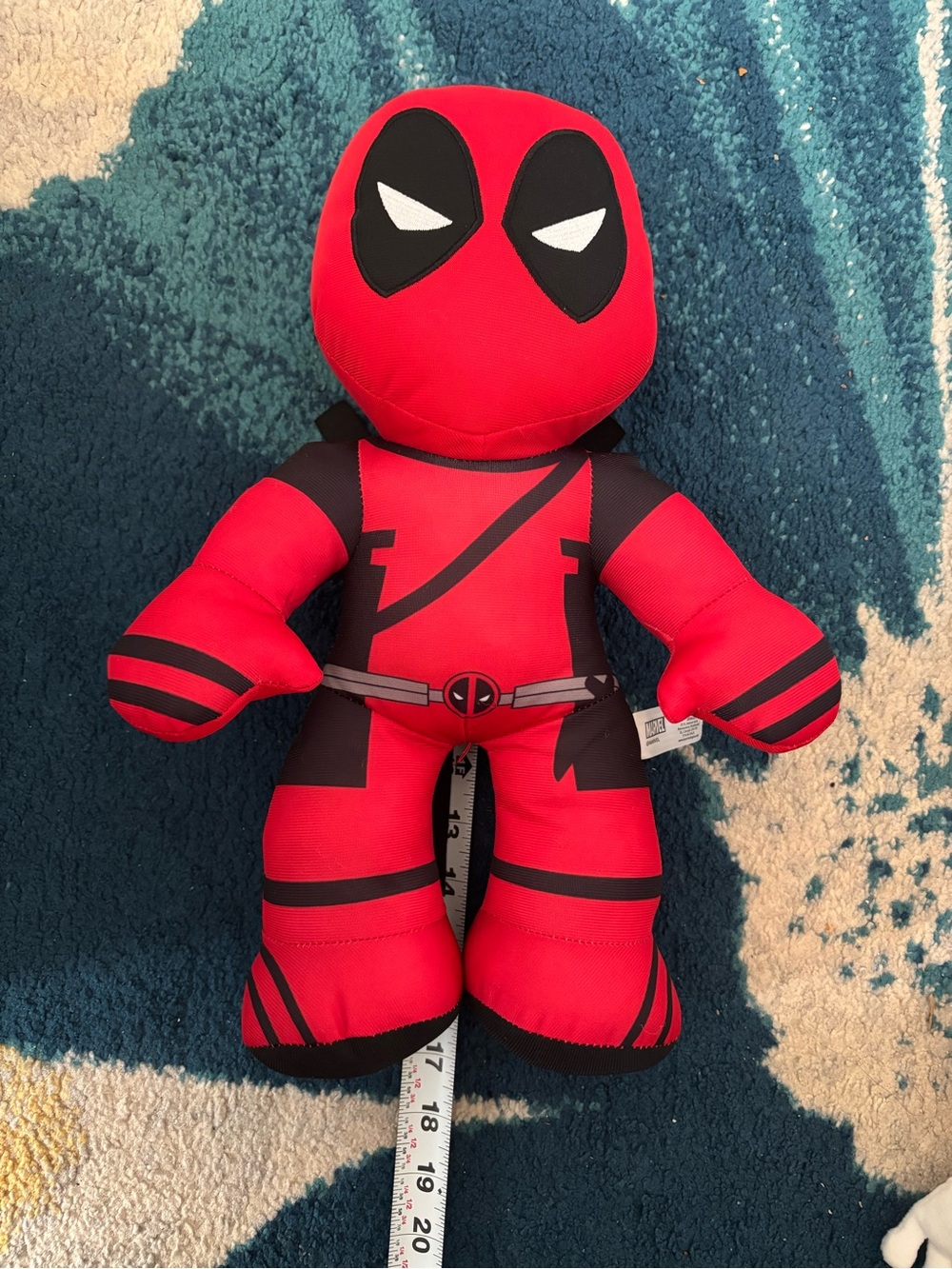 Marvel Deadpool Red and Black Plush Toy
